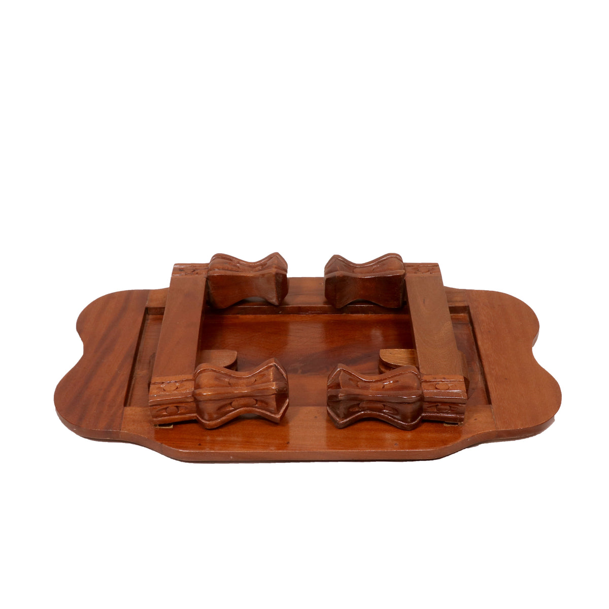 Adira Solid Wood Bajot Table — view 5