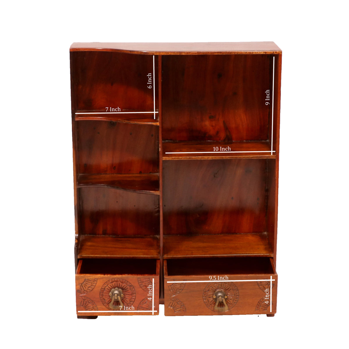 Della Solid Wood Wall Shelf — view 5