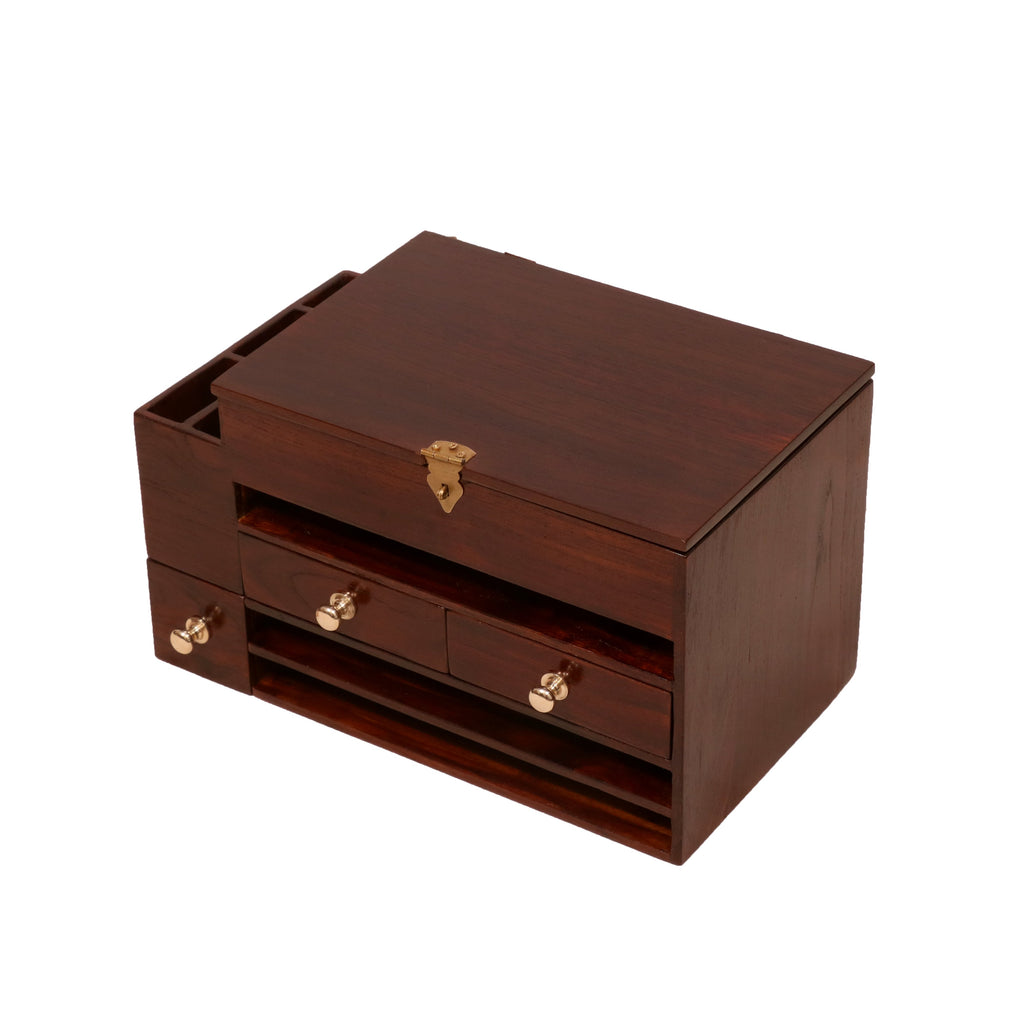Conrad Solid Wood Desktop Storage Organizer - product image 2