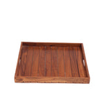 Calla Slatted Serving Tray — Set of 3 — view 4