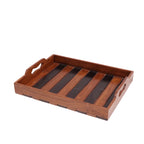 Calista Slatted Serving Tray — Set of 3 — view 8