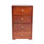 Iver Solid Wood 4 Drawer Mini Chest - Natural - product image 3