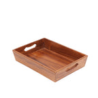 Briar Solid Wood Serving Tray — Set of 3 — view 5