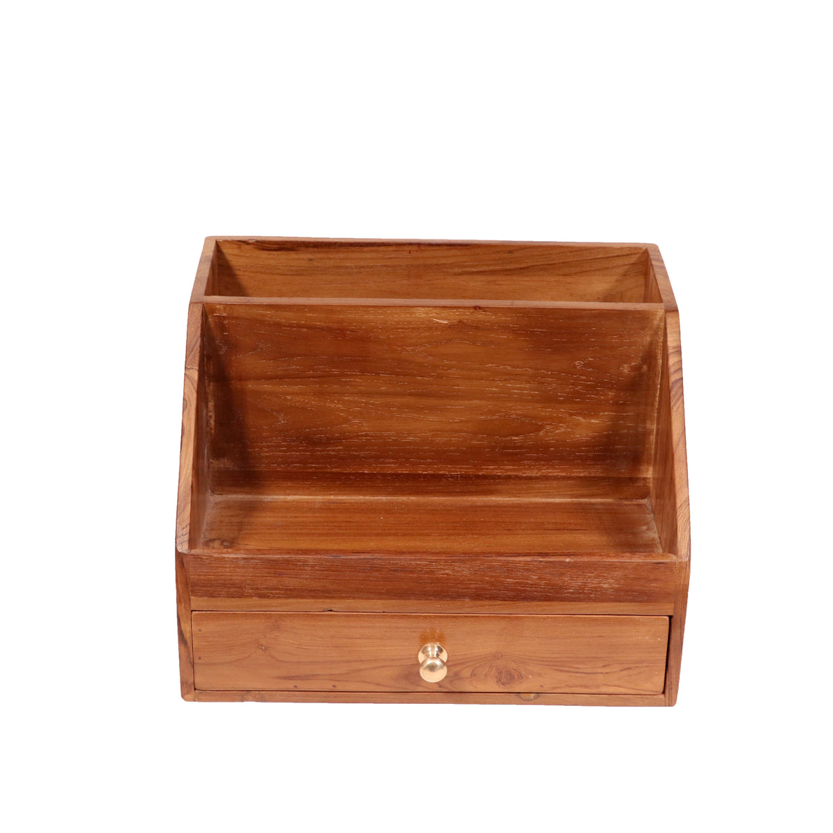 Emery Solid Wood Single Drawer Desk Organizer - product image 3
