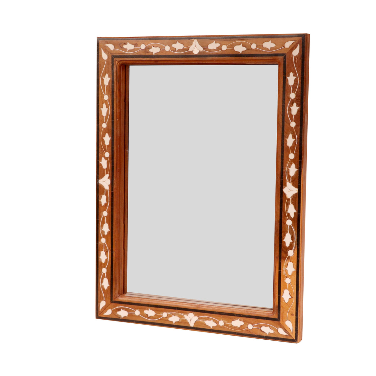 Talia Solid Wood Wall Mirror — view 1