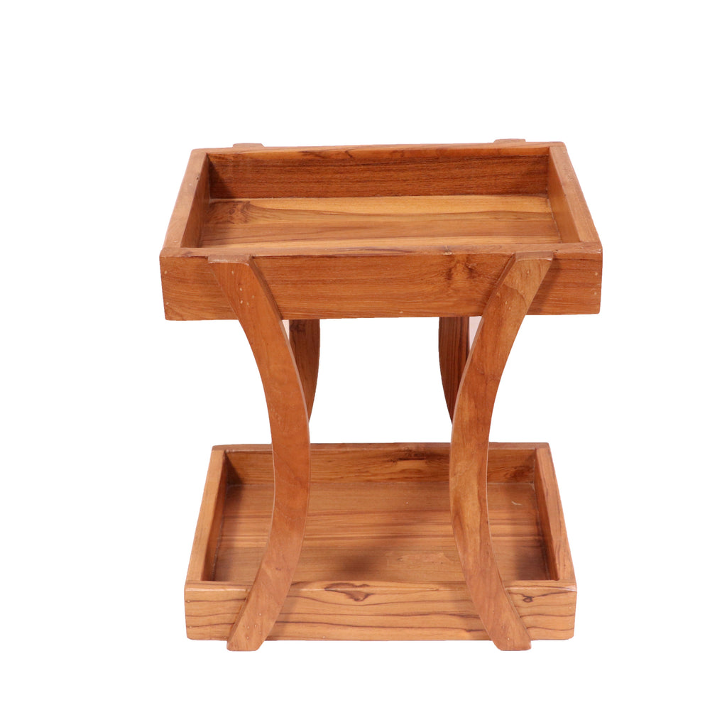 Aveline Solid Wood Desk Organiser — view 2