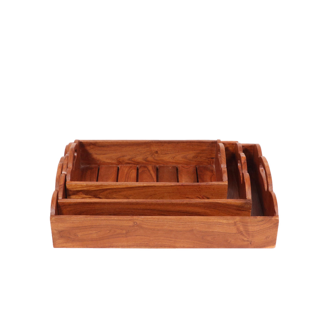 Celine Curved Serving Tray — Set of 3 — view 3