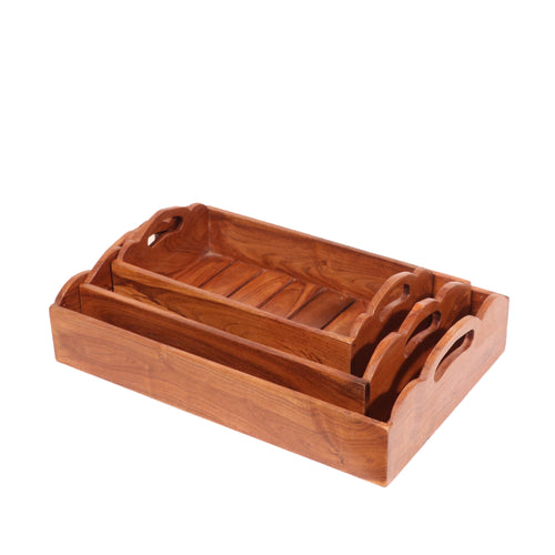 Celine Curved Serving Tray — Set of 3 — view 2
