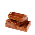 Celine Curved Serving Tray — Set of 3 — view 1