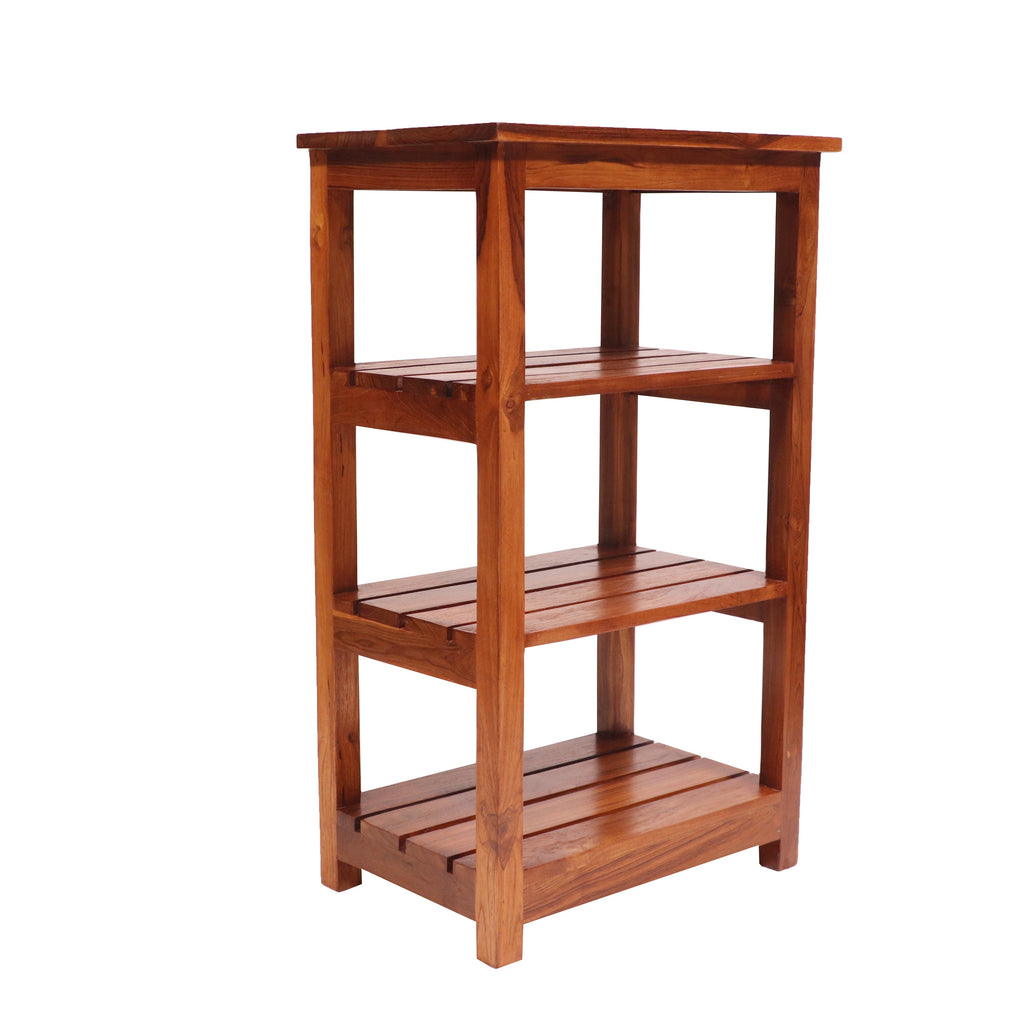 Delphine Solid Wood Storage Rack — view 3