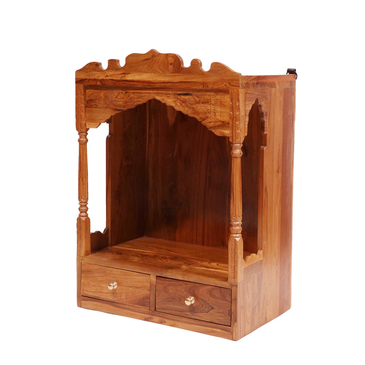 Natural Touch Wooden Antique Style Temple Temple