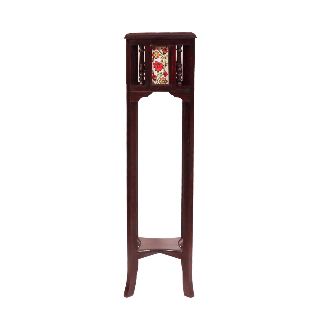 Nola Marble Tiled Side Table — view 2