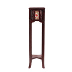 Nola Marble Tiled Side Table — view 2