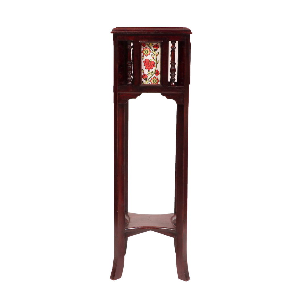 Nola Marble Tiled Side Table — view 6