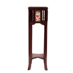Nola Marble Tiled Side Table — view 6