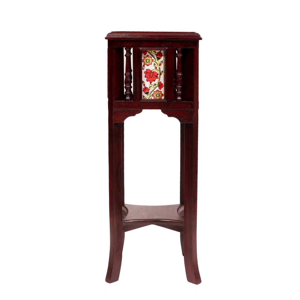 Nola Marble Tiled Side Table — view 10