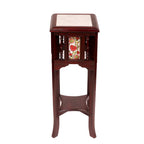 Nola Marble Tiled Side Table — view 11