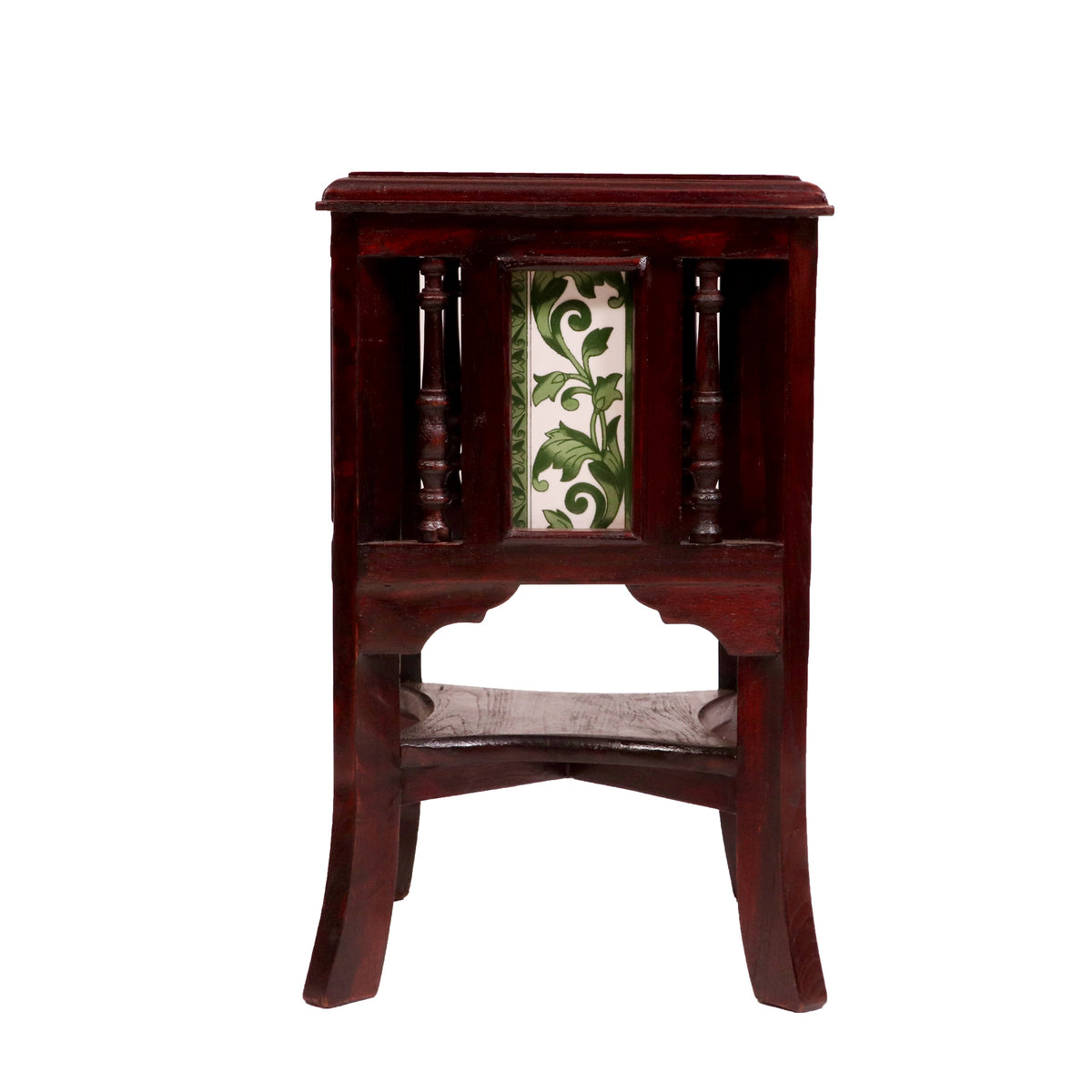 Nola Marble Tiled Side Table — view 20