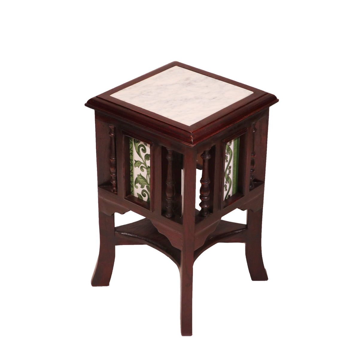 Nola Marble Tiled Side Table — view 22
