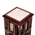 Nola Marble Tiled Side Table — view 23