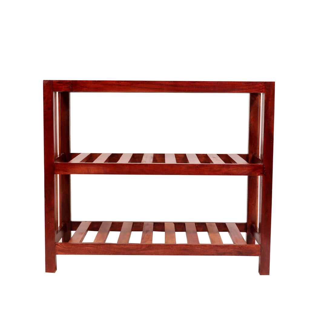 Evora Solid Wood Storage Rack — view 4