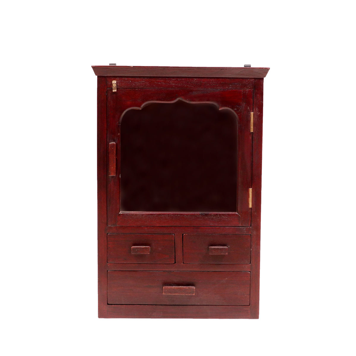 Delphine Glass Panel Wall Cabinet — view 6
