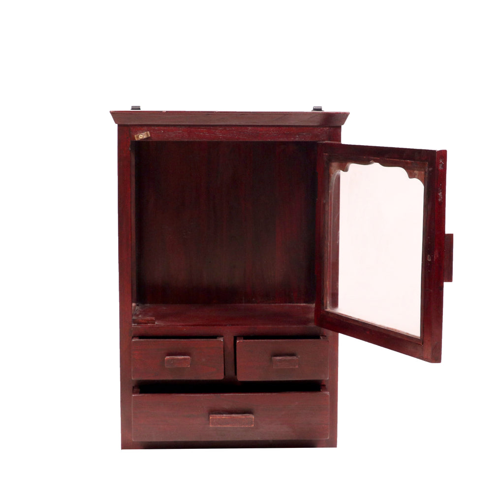 Delphine Glass Panel Wall Cabinet — view 8