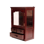 Delphine Glass Panel Wall Cabinet — view 5