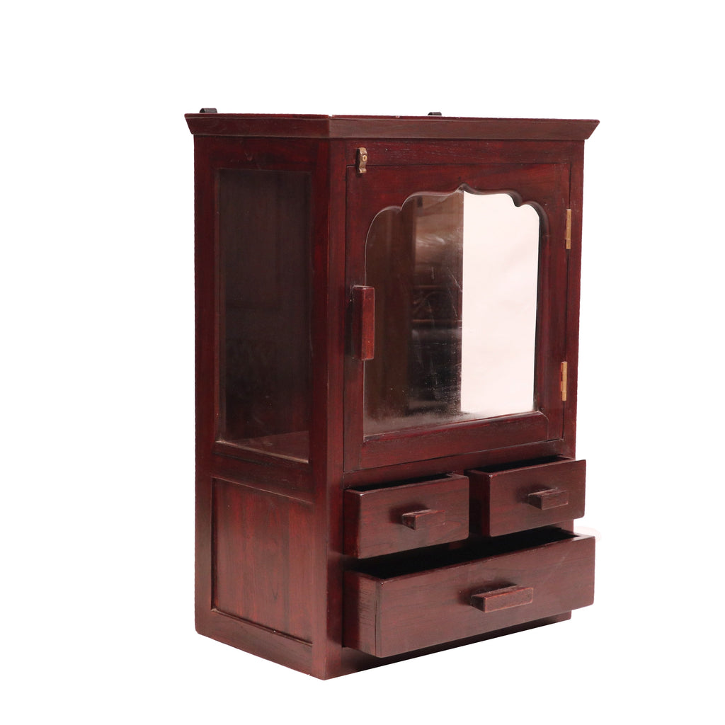 Delphine Glass Panel Wall Cabinet — view 7