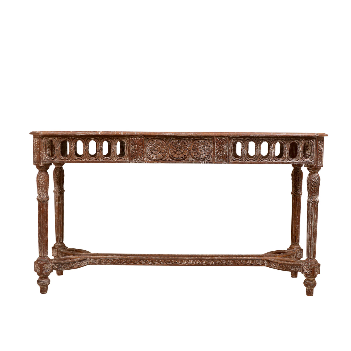 Nell Solid Wood Console Table — view 3
