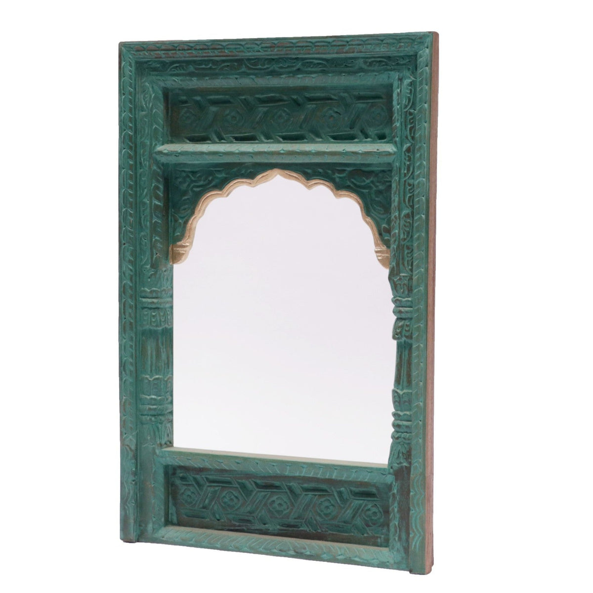 Evelina Carved Wall Mirror — view 1
