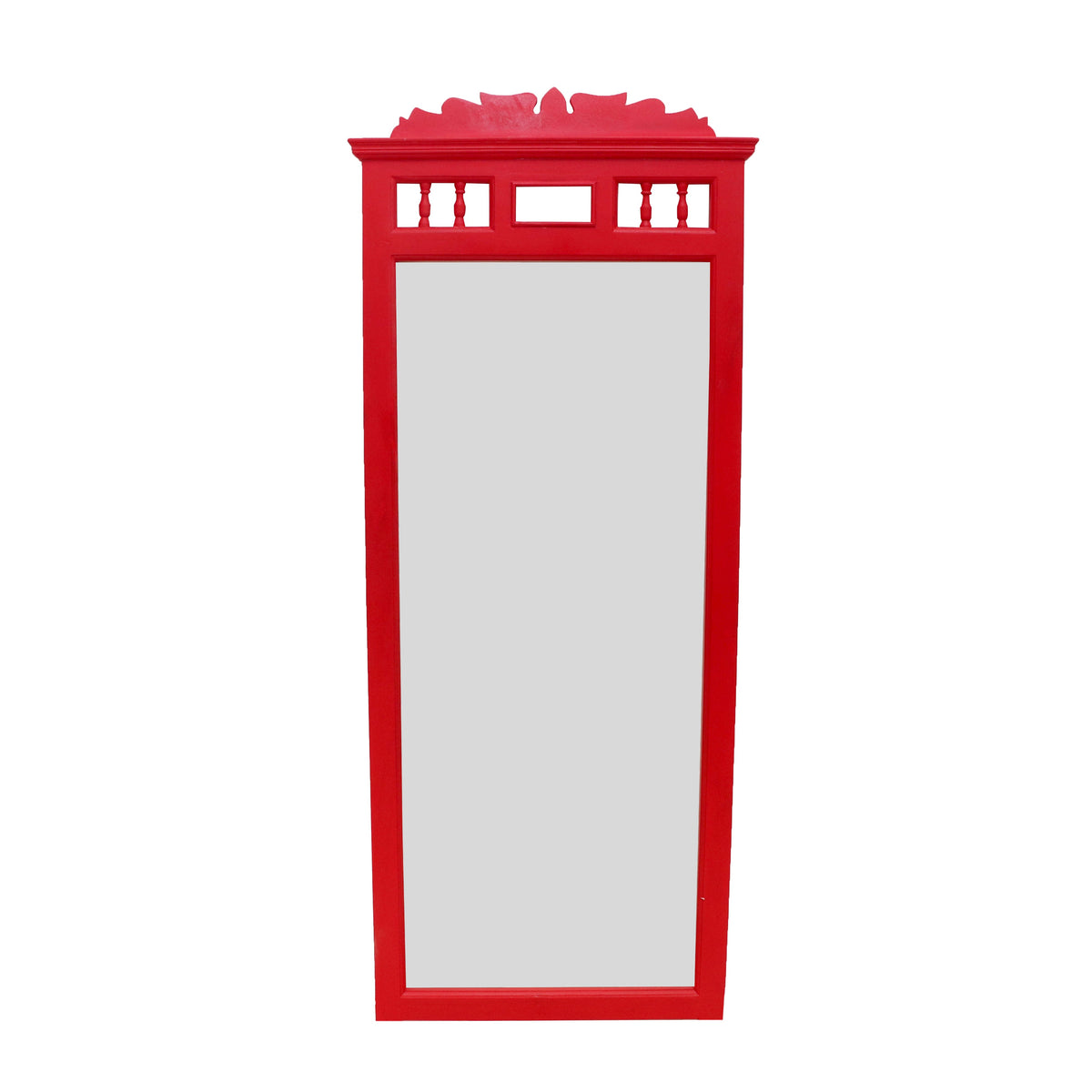 Silas Red Wall Mirror — view 2