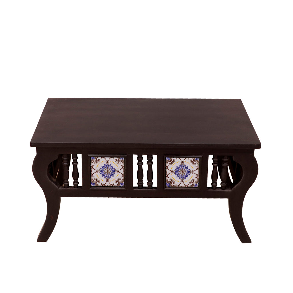 Leona Tiled Black Coffee Table — view 2