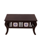 Leona Tiled Black Coffee Table — view 2