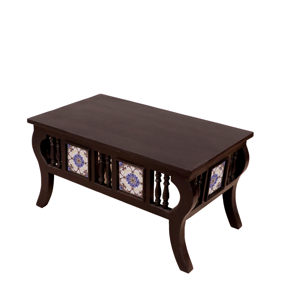 Leona Tiled Black Coffee Table — view 1
