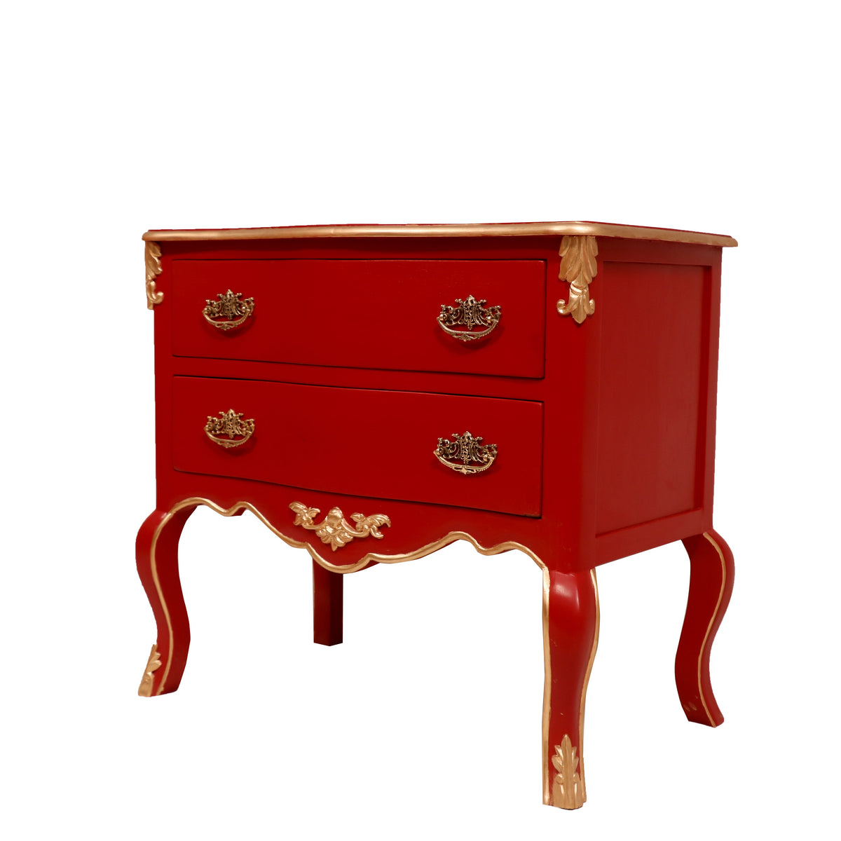 Fiora Red Drawer Chest — view 5