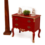 Fiora Red Drawer Chest — view 2