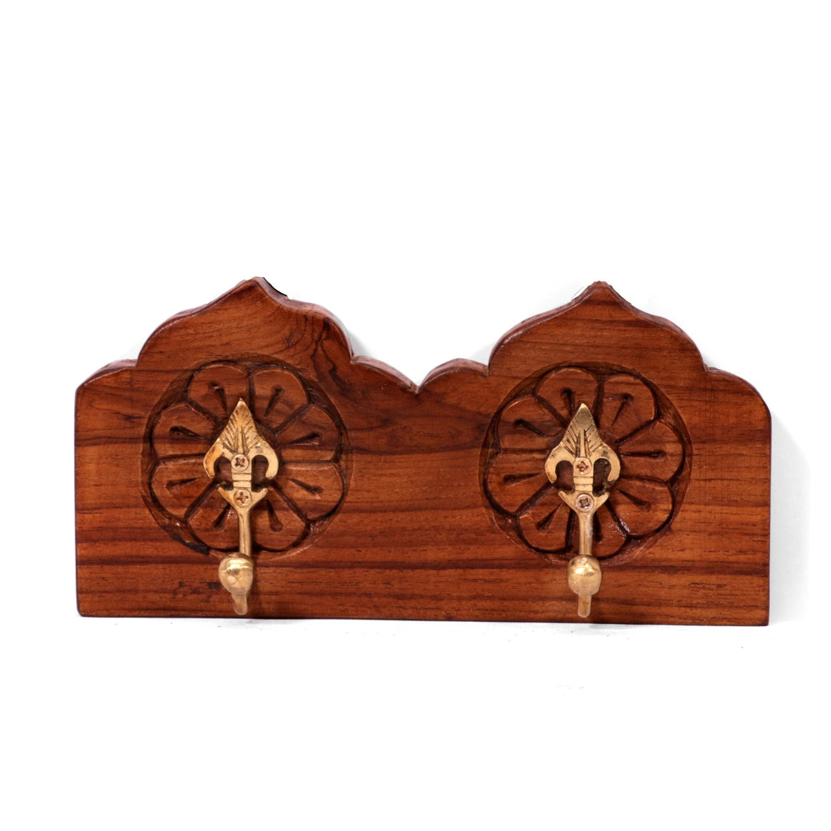 Aurelia Solid Wood Wall Hook Rack — view 1