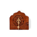 Aveline Solid Wood Wall Hook Rack — view 1