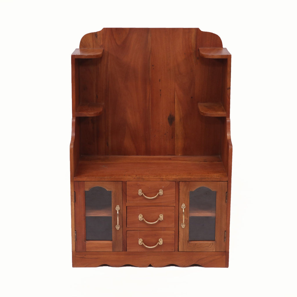 Romy Solid Wood Storage Cabinet — view 2
