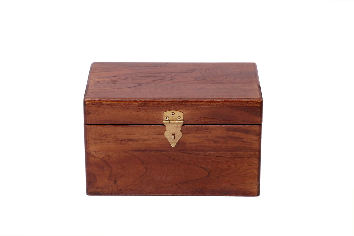 Helena Solid Wood Storage Box — view 11