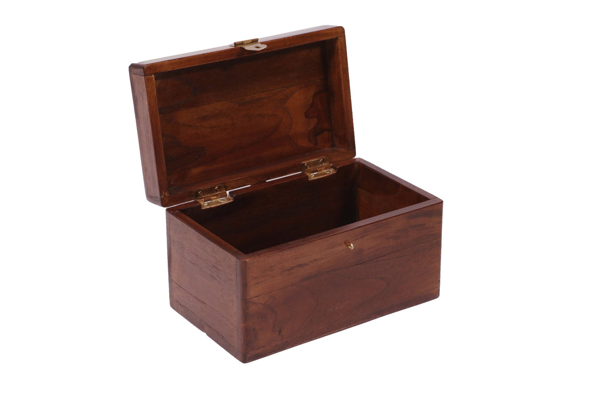 Helena Solid Wood Storage Box — view 10