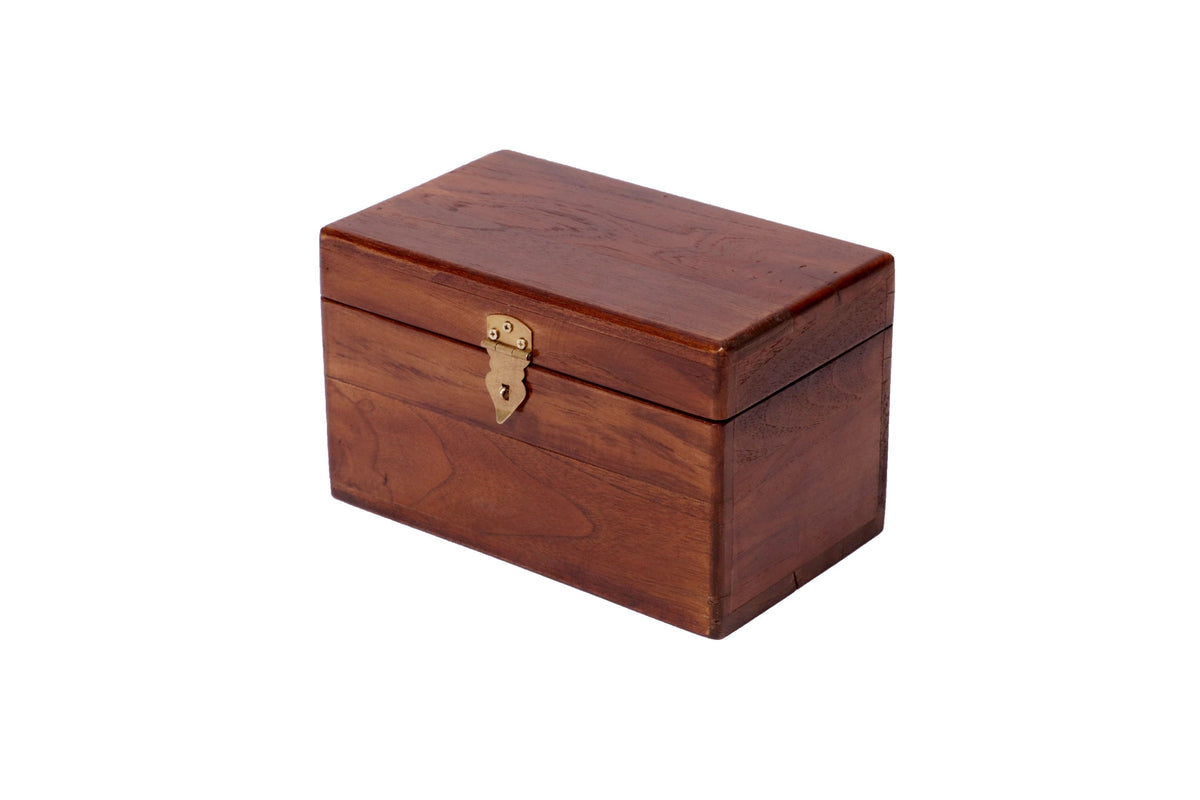 Helena Solid Wood Storage Box — view 12