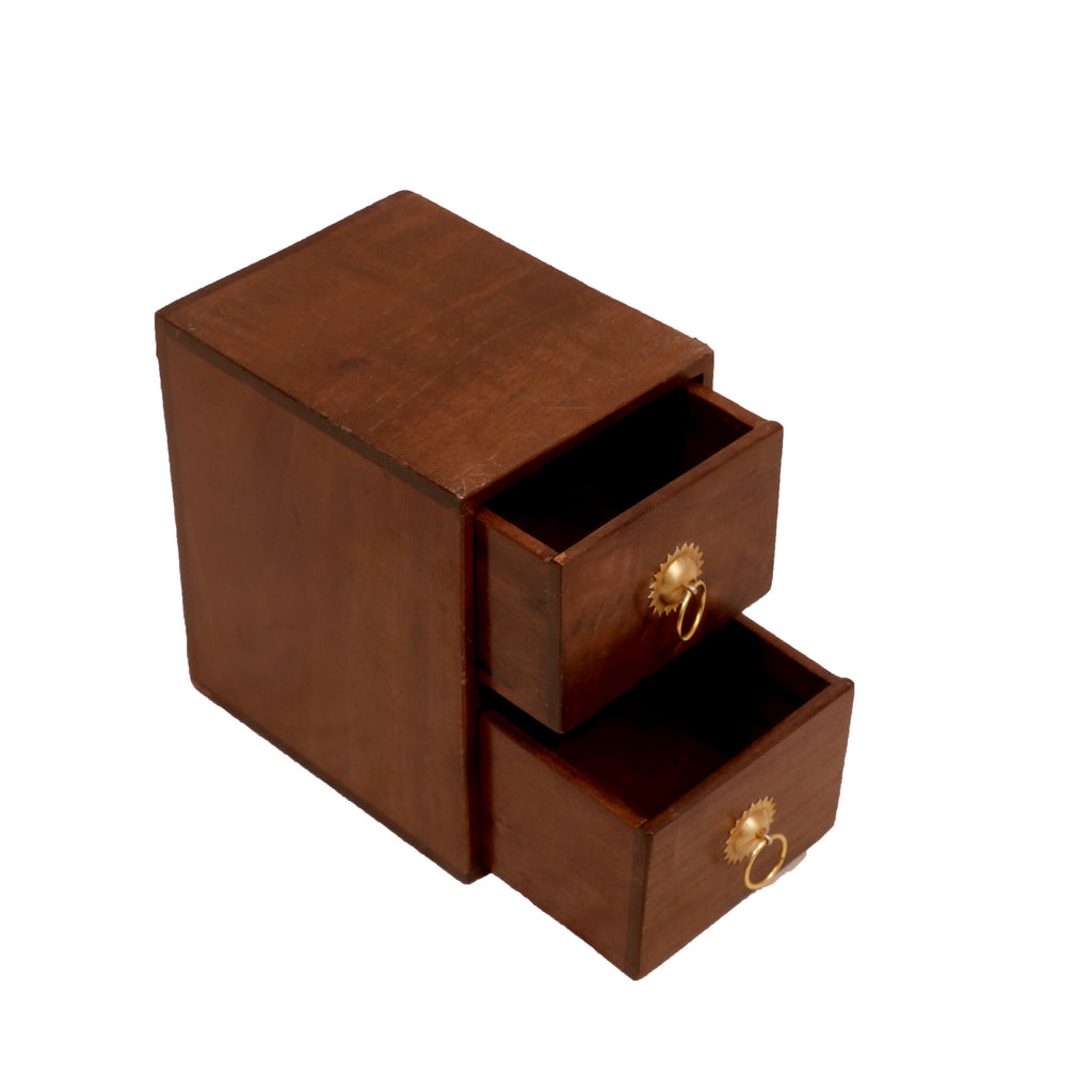 Remi Solid Wood 2 Drawer Mini Chest - Large - product image 1