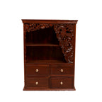 Viola Carved Storage Cabinet — view 3