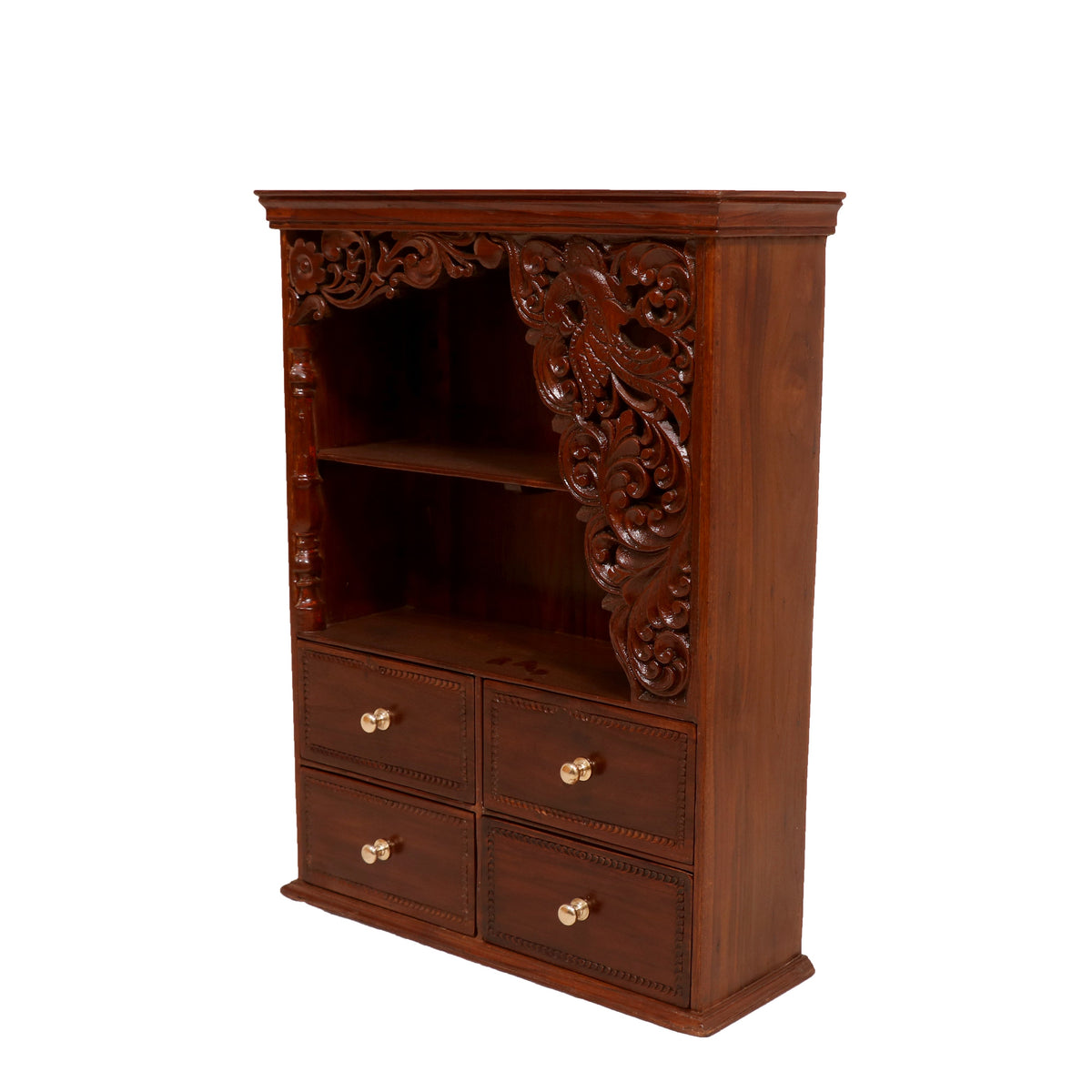 Viola Carved Storage Cabinet — view 2
