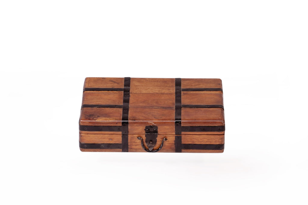 Hazel Solid Wood Storage Box — view 7
