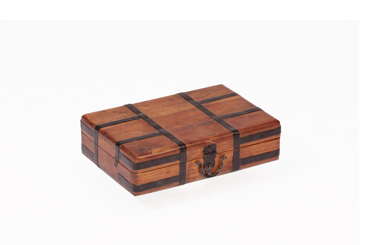 Hazel Solid Wood Storage Box — view 5