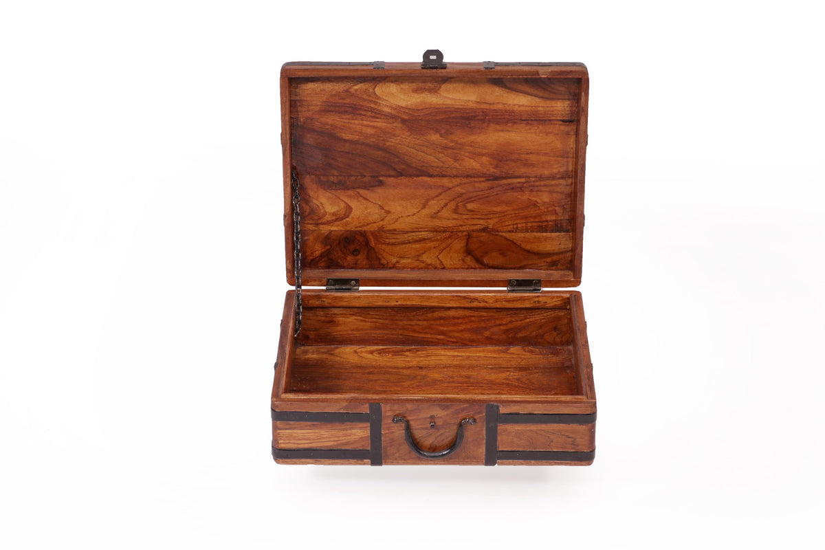 Hazel Solid Wood Storage Box — view 8