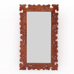 Etta Floral Carved Wall Mirror — view 2